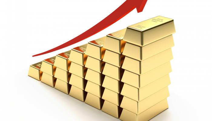 صعود الذهب إلى مستوى قياسي