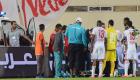 إصابة لاعب الشباب الإماراتي بكسر في عظام الوجه
