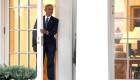 أوباما يغادر المكتب البيضاوي بعد تناول الشاي مع ترامب 