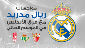 ريال مدريد مع فرق الأندلس