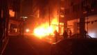 بالفيديو.. انفجار سيارة مفخخة بمحيط سفارتي مصر وإيطاليا في طرابلس