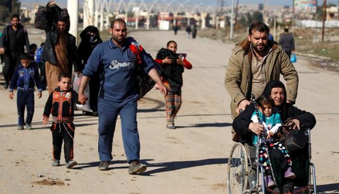 مدنيون فاورن من الموصل