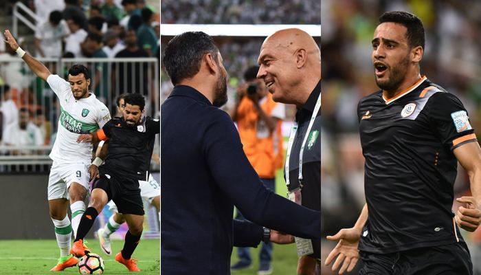لقطات من لقاء الأهلي والشباب