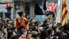 بالصور.. إضراب عام بكتالونيا للتنديد بأحداث عنف صاحبت الاستفتاء