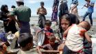 10 آلاف لاجئ من الروهينجا عالقون على حدود بنجلاديش