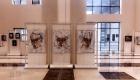بالصور.. إبداعات فنية في معرض "زوايا لونية" بالسعودية
