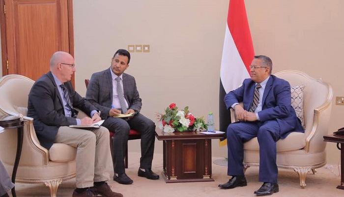 رئيس وزراء اليمن يلتقي مراد وهبة
