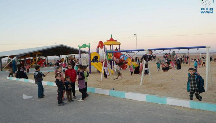 المخيم الإماراتي الأردني (أرشيفية)