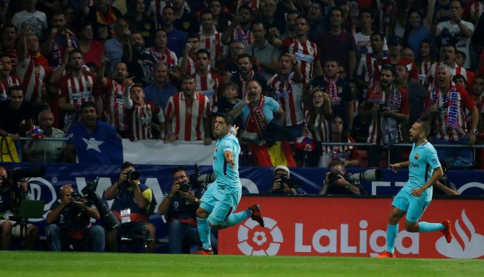 برشلونة يرفض الخسارة الأولى أمام الأتلتي بالليجا
