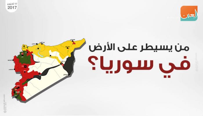 من يسيطر على الأرض في سوريا؟