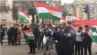 بالفيديو.. أكراد ينددون بنظام الخميني أمام السفارة الإيرانية بباريس