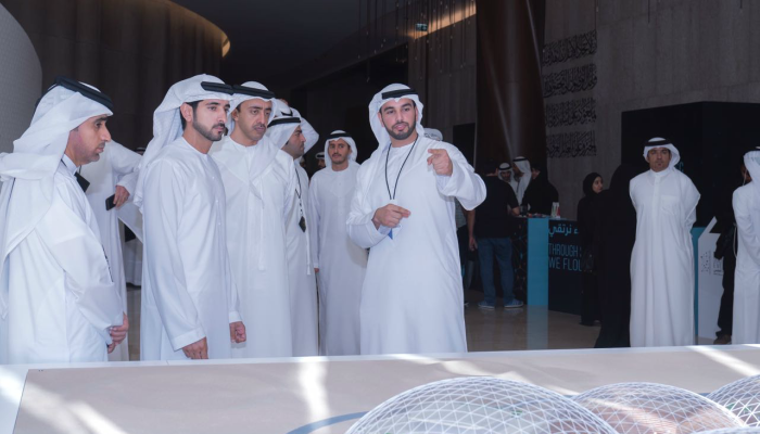 الجولة التفقدية للشيخ حمدان بن محمد والشيخ عبدالله بن زايد