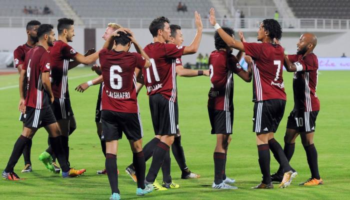 لاعبو الوحدة الإماراتي