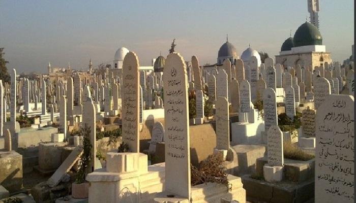 أحد المدافن في سوريا "صورة أرشيفية"