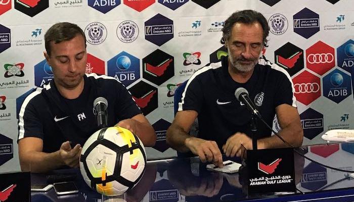 برانديلي خلال المؤتمر الصحفي