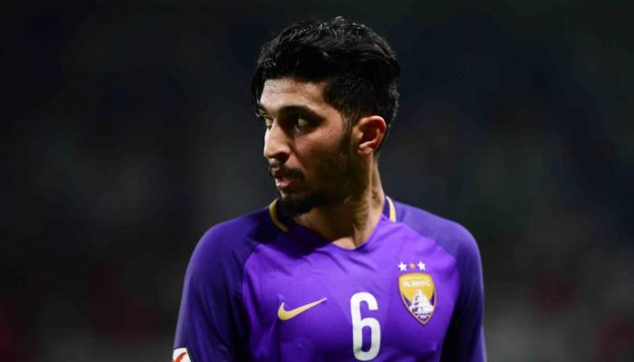 عامر عبدالرحمن لاعب فريق العين