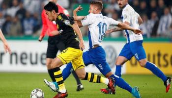 تهديد منافس دورتموند في الكأس بالعقوبات بسبب "فيلم رعب"