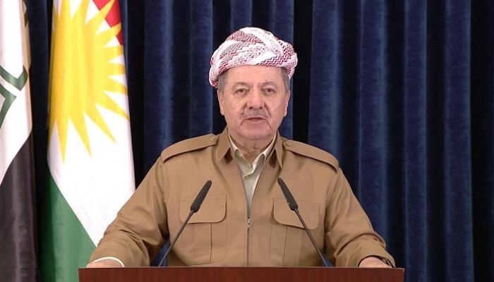 رئيس إقليم كردستان العراق، مسعود برزاني