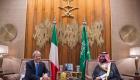 ولي العهد السعودي ورئيس وزراء إيطاليا يبحثان مجالات التعاون الاقتصادي