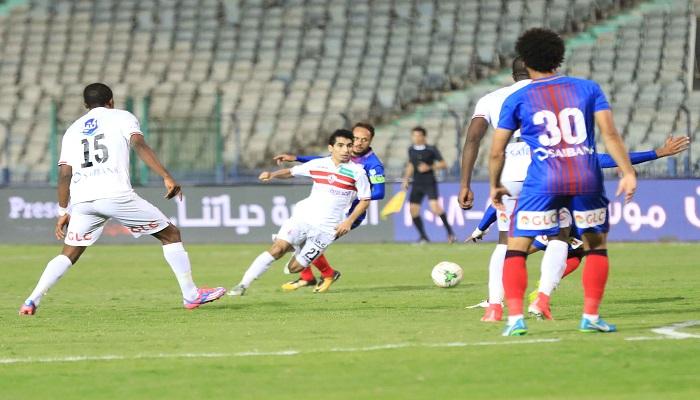 الزمالك يواصل الانتصارات ويتقدم للمركز الثاني بدوري مصر