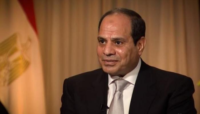 الرئيس المصري عبد الفتاح السيسي خلال الحوار