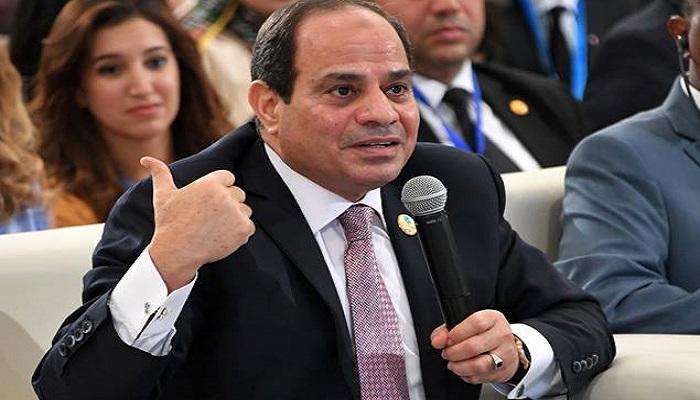 السيسي خلال فعاليات منتدى شباب العالم