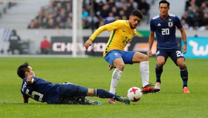 فوز ودي للبرازيل على اليابان