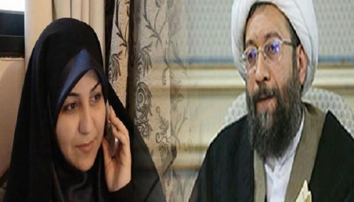 رئيس السلطة القضائية في إيران وابنته