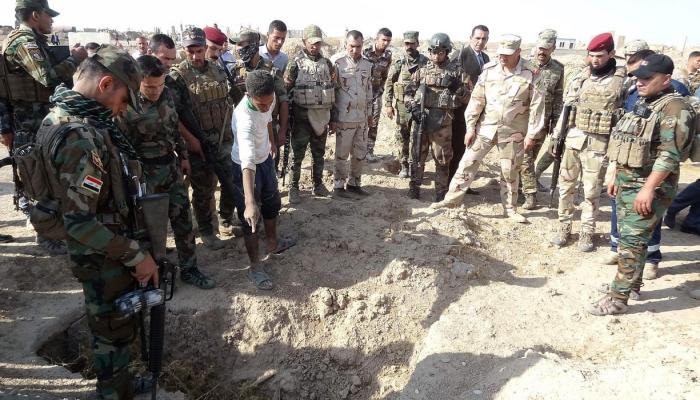 اكتشاف مقبرة جماعية بكركوك لضحايا داعش