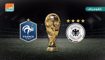 إنفوجراف: ألمانيا وفرنسا .. كلاسيكو نادر بمواجهات لا تنسى‎