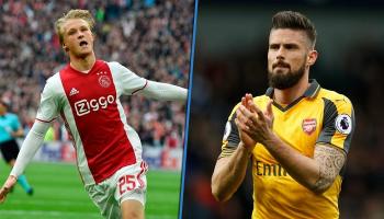 بايرن يفاضل بين جيرو ودولبيرج كبدلاء لليفاندوفسكي