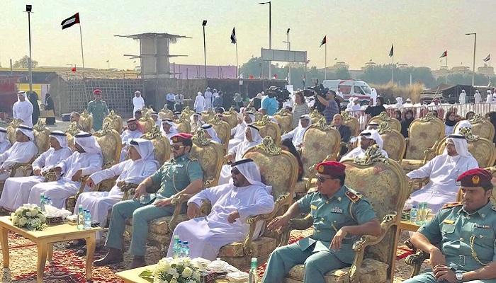 إدارة الشرطة المجتمعية بشرطة أبوظبي في افتتاح مهرجان زايد التراثي