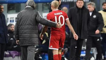 بايرن يعلن غياب روبين عن مواجهة جلادباخ