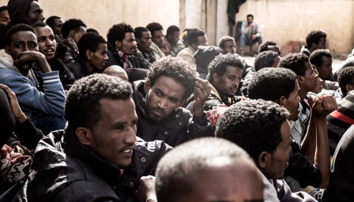 المهاجرون الأفارقة في ليبيا - صورة أرشيفية