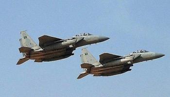 مقاتلات التحالف العربي في اليمن تستهدف مواقع للانقلابيين - أرشيفية
