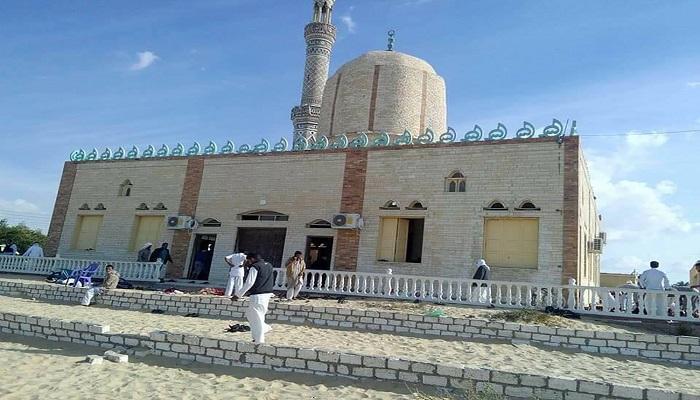 مسجد الروضة الذي شهد الهجوم الإرهابي