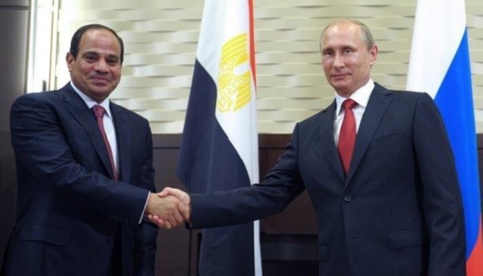 الرئيس الروسي فلاديمير بوتين والرئيس المصري السيسي - أرشيفية