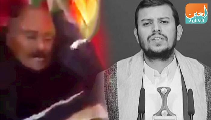 عبدالملك الحوثي - قائد الانقلاب خائفا من مصير جماعته