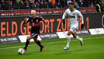 البرازيلي رافينيا ظهير بايرن أمام فرانكفورت