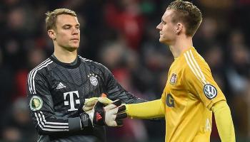 مانويل نوير وبيرند لينو