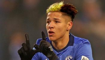 المغربي أمين حارث بعد صبغ شعره