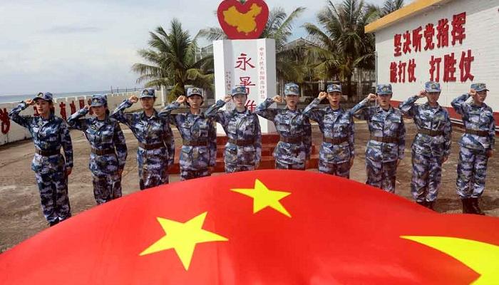 لأول مرة.. الصين ترسل جيشا من النساء لحماية جزر نانشا