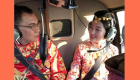 بالصور.. حفلات زفاف صينية بطائرات الهليكوبتر