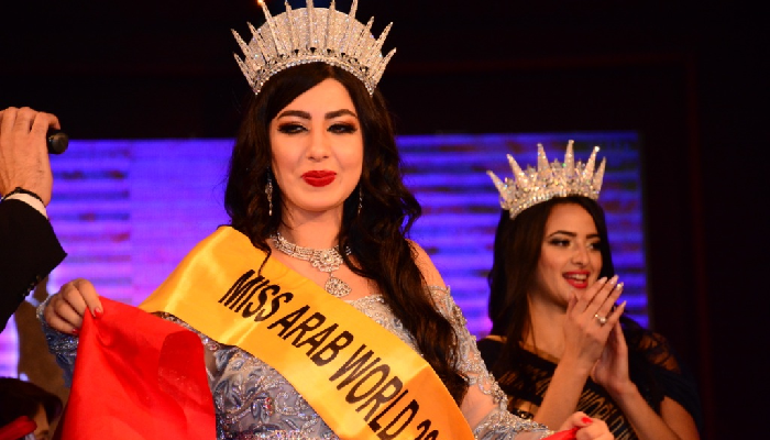 شيرين حسني ملكة جمال العرب 2018