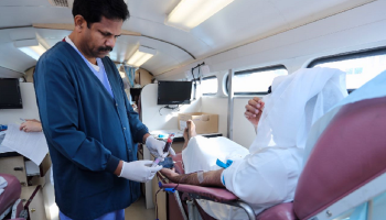 المجلس الأعلى للأمومة والطفولة ينظم حملة تبرع بالدم 