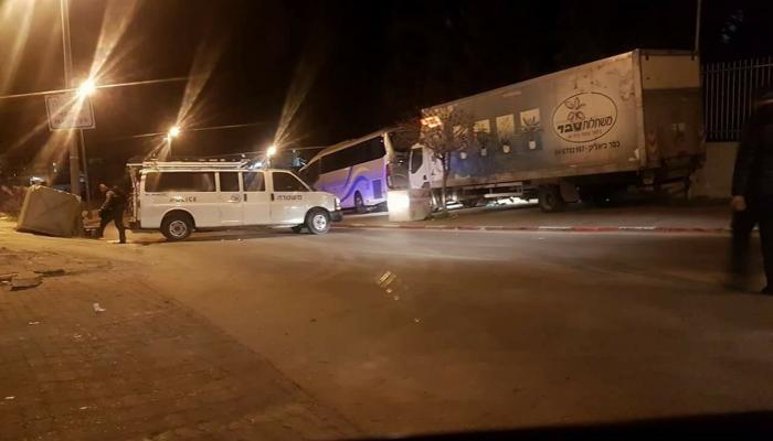 جيش الاحتلال أغلق الطريق الرئيسي لقرية العيساوية في القدس