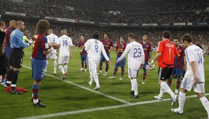 كلاسيكو برشلونة وريال مدريد