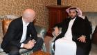 آل الشيخ وإنفانتينو يفتتحان الجلسة الرئيسية لمؤتمر دبي الرياضي الدولي 