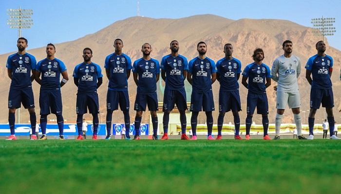لاعبو فريق الهلال