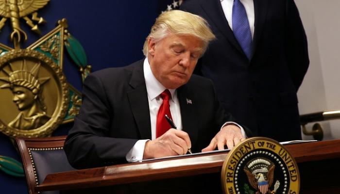 الرئيس الأمريكي دونالد ترامب